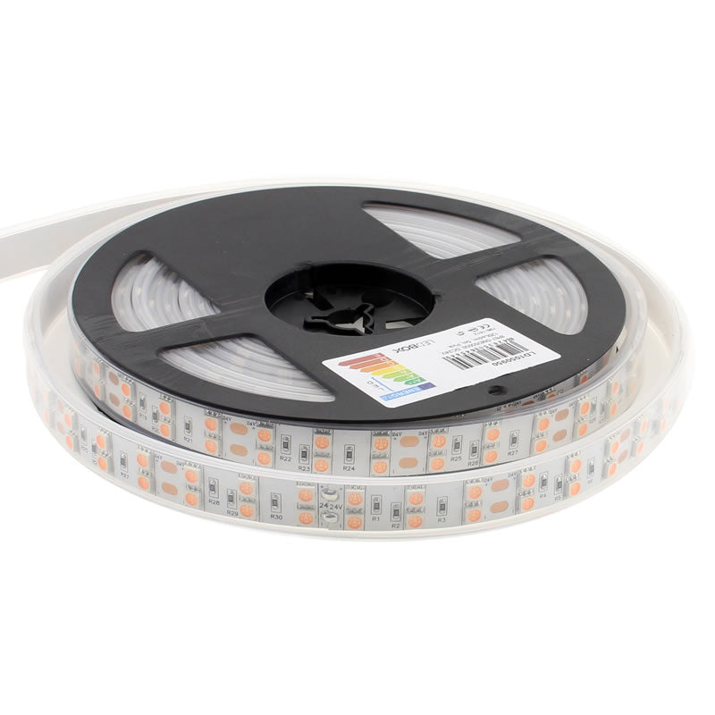 Tira Led Smd5050, Dc24v, 5m (120 Led/m), Rosa - Ip67, Rosa/magenta_2