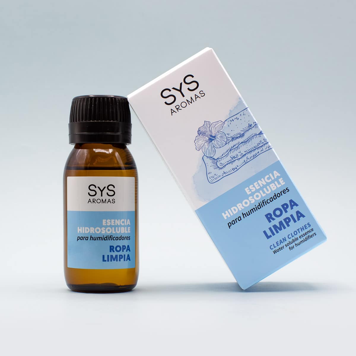 Esencia Hidrosoluble Ropa Limpia SYS Aromas 50 ml | Aroma Fresco y Limpio | Para Humidificadores y Difusores_2