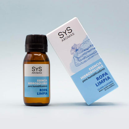 Esencia Hidrosoluble Ropa Limpia SYS Aromas 50 ml | Aroma Fresco y Limpio | Para Humidificadores y Difusores_2
