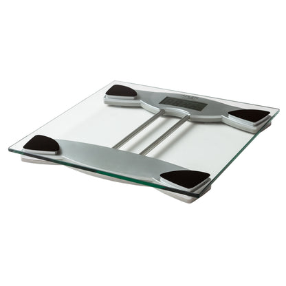 Báscula De Baño Digital Cristal Templado, Alta Medición 150 Kg  100 G, Apagado Automático Adler Ad 8124 Transparente_2