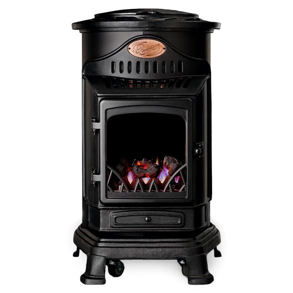 Fogão portátil a gás preto Provence 3,4 kW Fireside