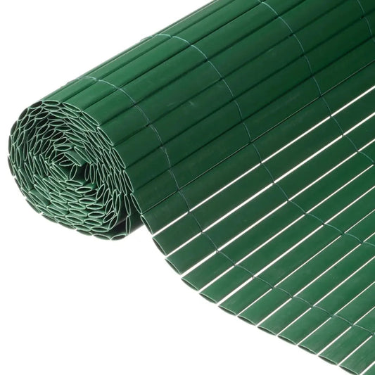 Nature Valla Cañizo De Ocultación Jardín Doble Cara Pvc Verde 1,5x3 M / Vetonek_0