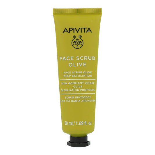Máscara Facial Esfoliante Profunda Apivita com Oliva 50 ml