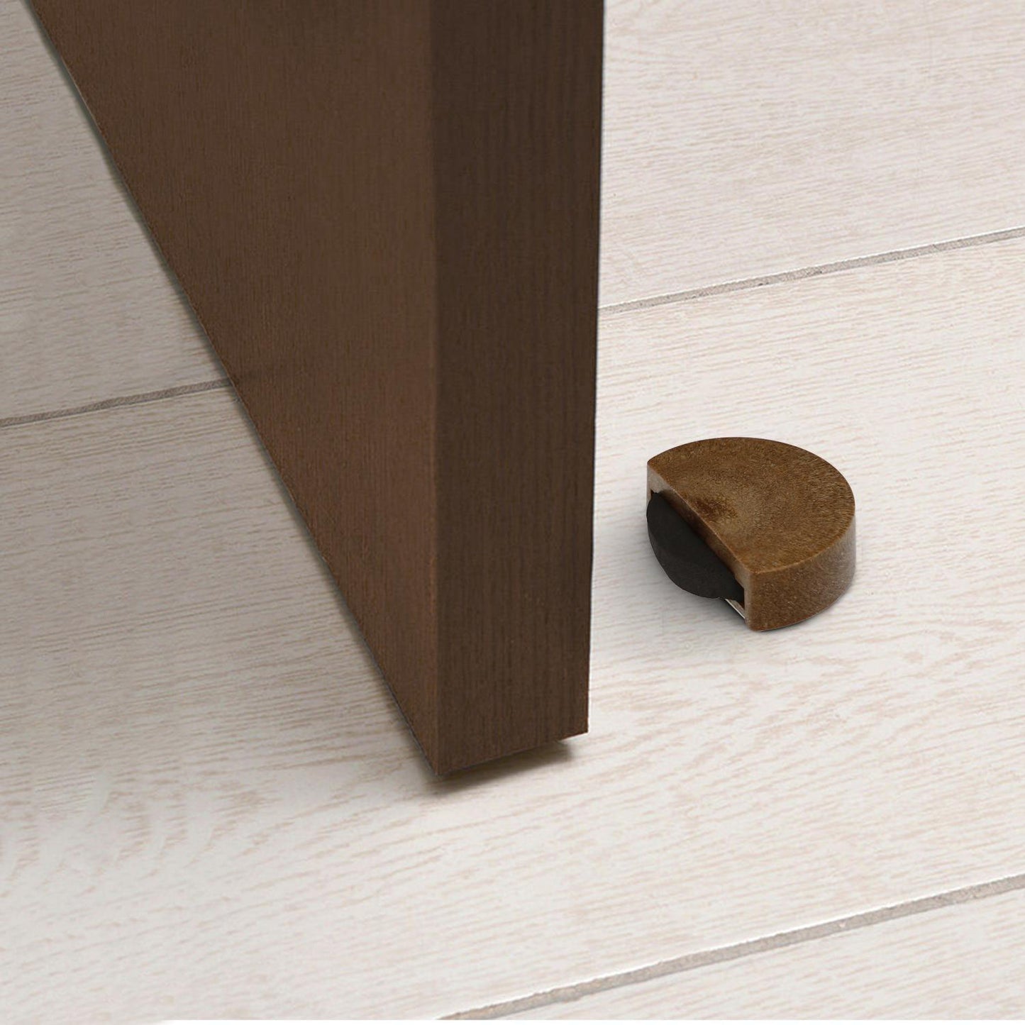Tope Puerta Adhesivo Silencioso Color Madera_2