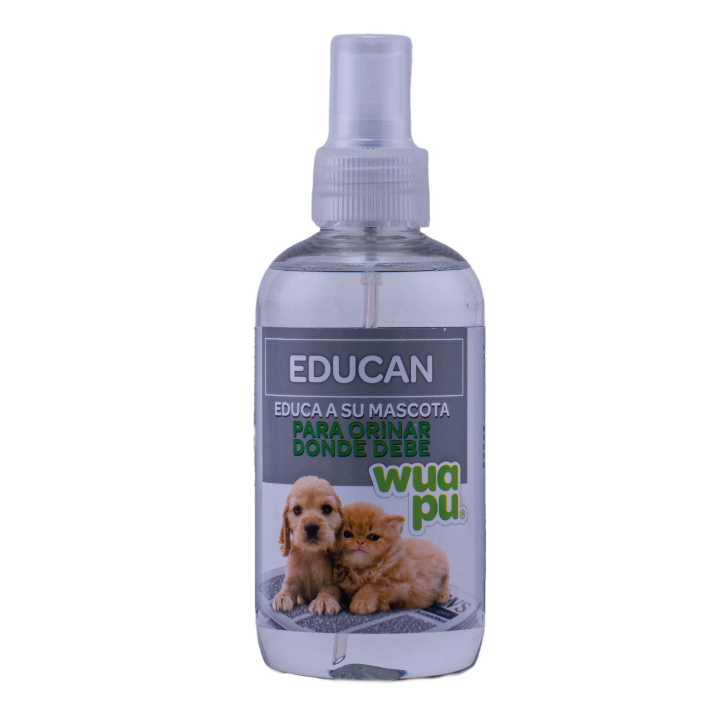 Pulverizador Educan De Wuapu Para Estimular Que Perros Y Gatos Orinen En El Lugar Correcto. 200 Ml_0