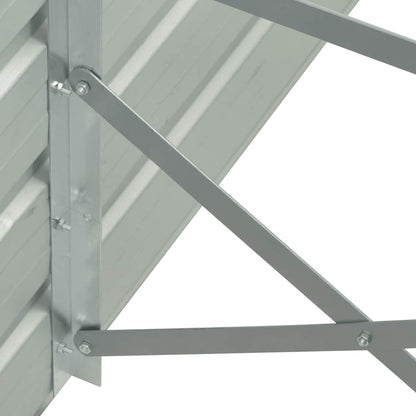 Arriate De Jardín De Acero Galvanizado Antracita 320x40x45 Cm_5