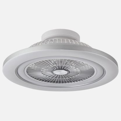 Ventilador 72w Dc Mato Níquel 5 Aspas Transp. 22x58x58cm 6vel. 3 Colores C/remoto, Mem., Timer, Reg. Intensidad 6120lm_2