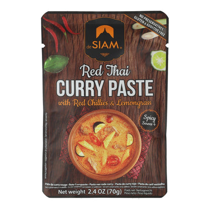 Pasta de Caril Vermelho Desiam 70g