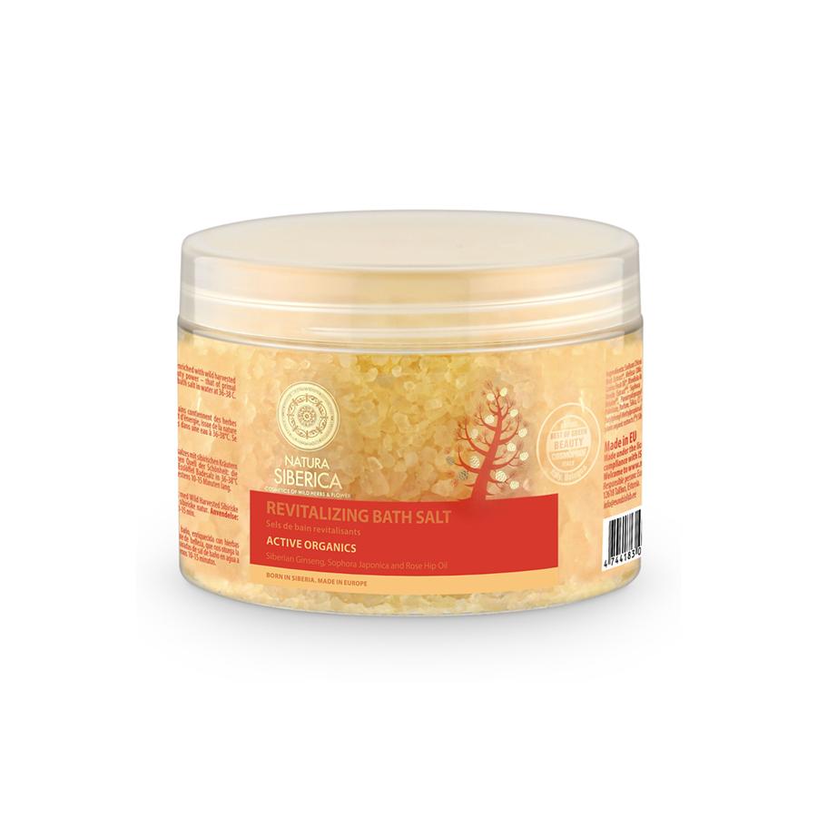 Natura Sibérica sal de banho revitalizante 200 g