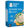 Papa de Fruta Multigrãos Gerber 0% Açúcares Adicionados 270 g