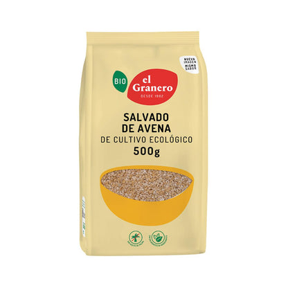 Farelo de Aveia Biológico El Granero, 500 g