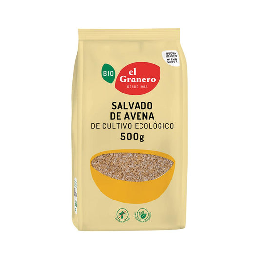 Farelo de Aveia Biológico El Granero, 500 g