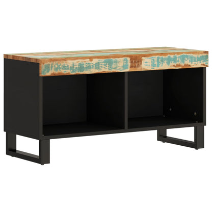 Mueble De Tv Madera Maciza Reciclada 85x33x43,5 Cm_1