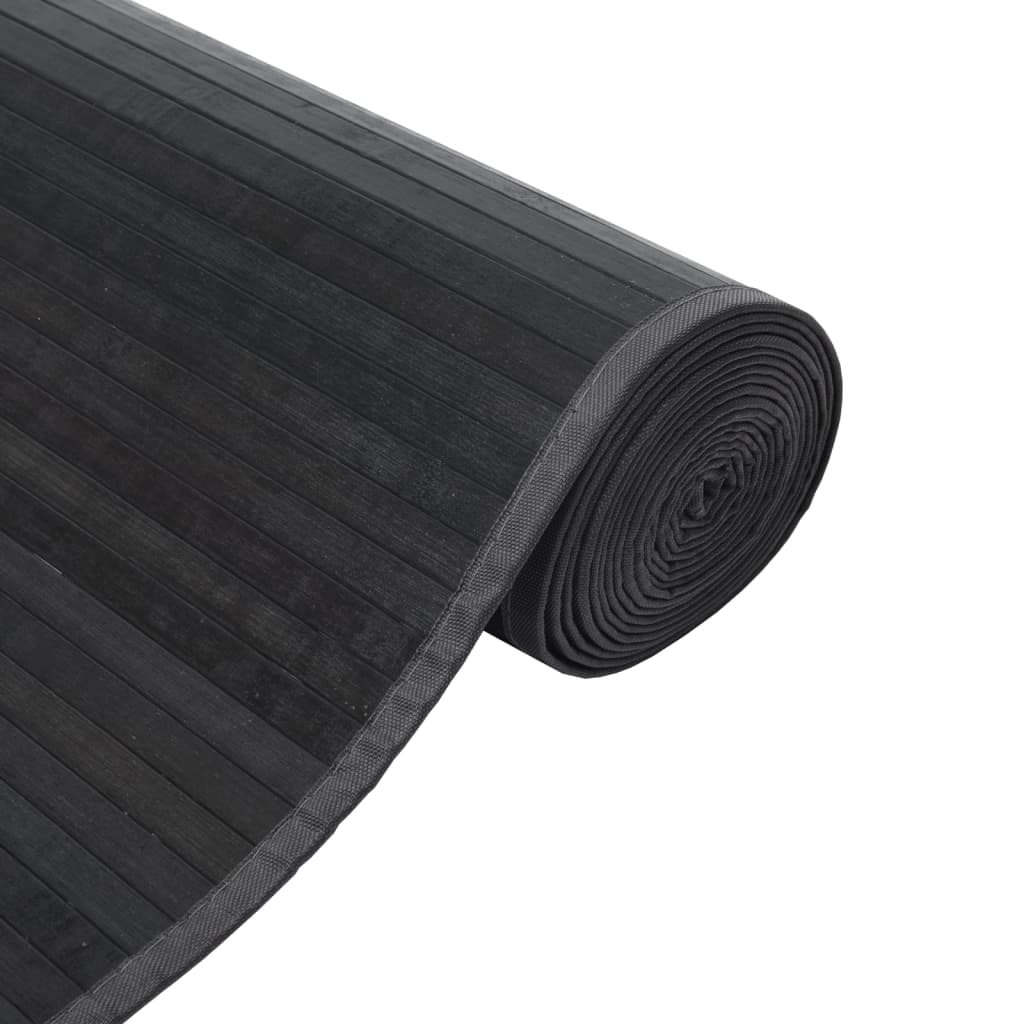 Alfombra Rectangular Bambú Gris 70x1000 Cm / Vetonek_2