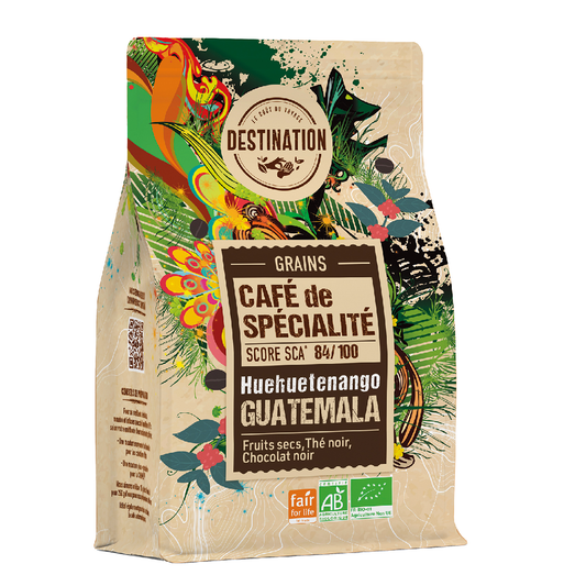 Grãos de café de especialidade Guatemala BIO Destination 180 g
