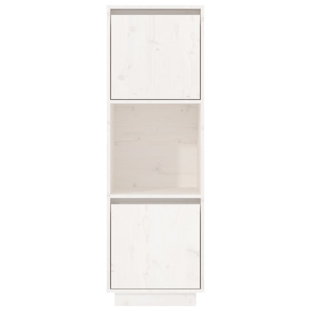 Aparador Alto De Madera Maciza De Pino Banco 38x35x117 Cm / Vetonek_5