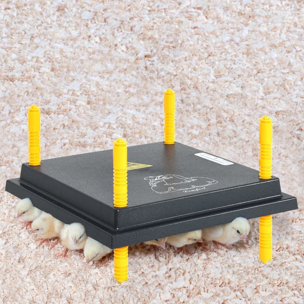 Vidaxl Placa Calefactora De Pollitos Patitos Regulador De Temperatura_1