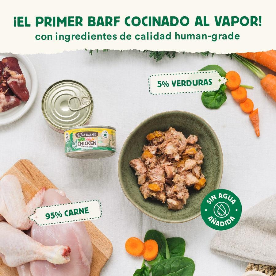 Wild Balance BARF Frango em Lata para Gatos 120g