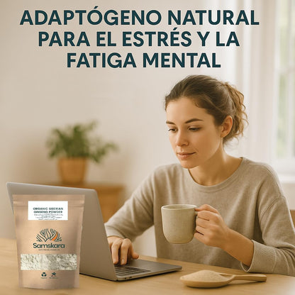 Ginseng Siberiano En Polvo Bio - 100g | Superalimento Ecológico Vegano Para Batidos, Smoothies Y Zumos_2
