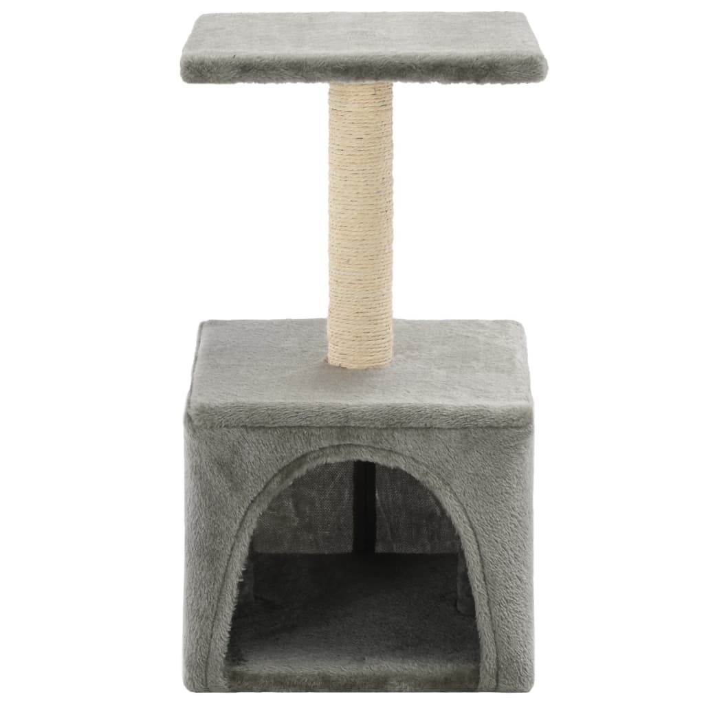 Vidaxl Rascador Para Gatos Con Poste De Sisal 55 Cm Gris_3
