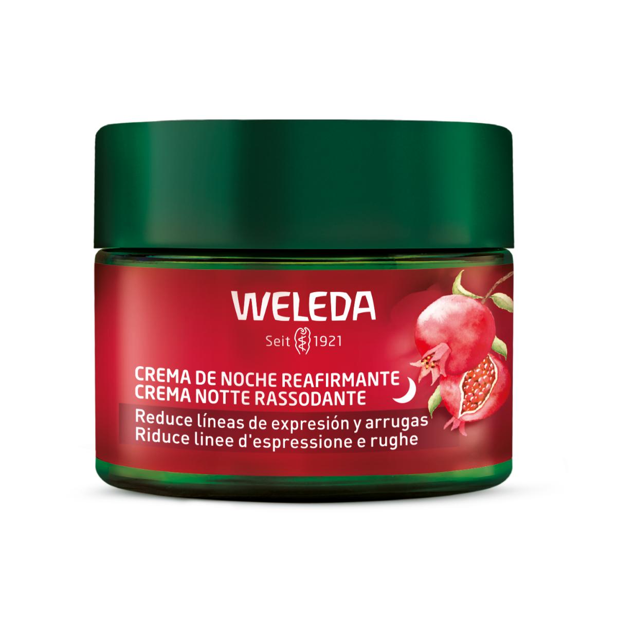 Creme de Noite Refirmante com Peptídeos de Romã e Maca da Weleda 40ml