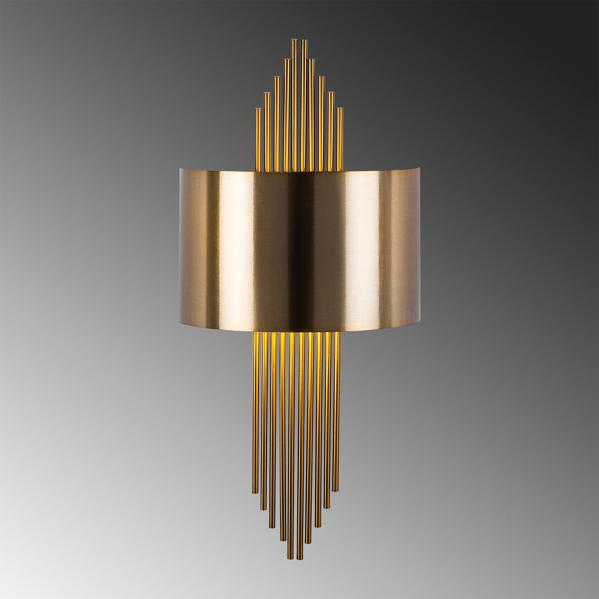 Aplique De Pared, Hierro , Vintage, 75x10x22, Casquillo E 27 Max 40 W