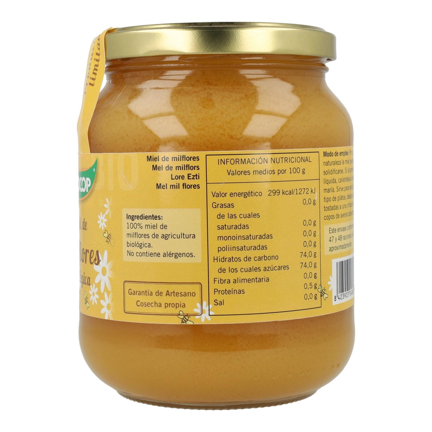 Miel de Mil Flores Biocop 450 gr
