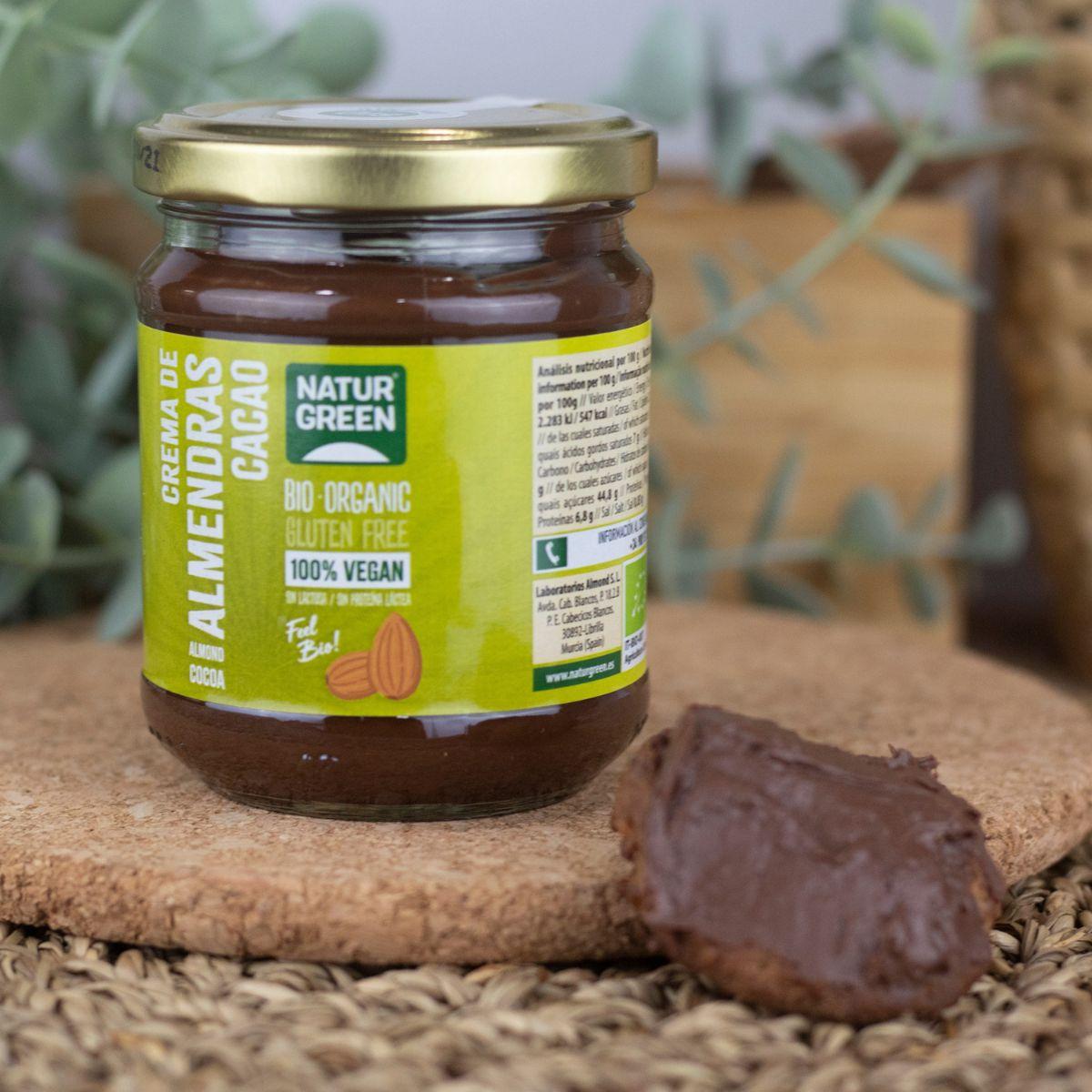 Creme de Amêndoa e Cacau Naturgreen, 200 g
