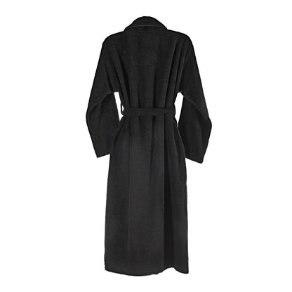 Albornoz L/xl 360 Gr/m2 100% Algodón Negro_1