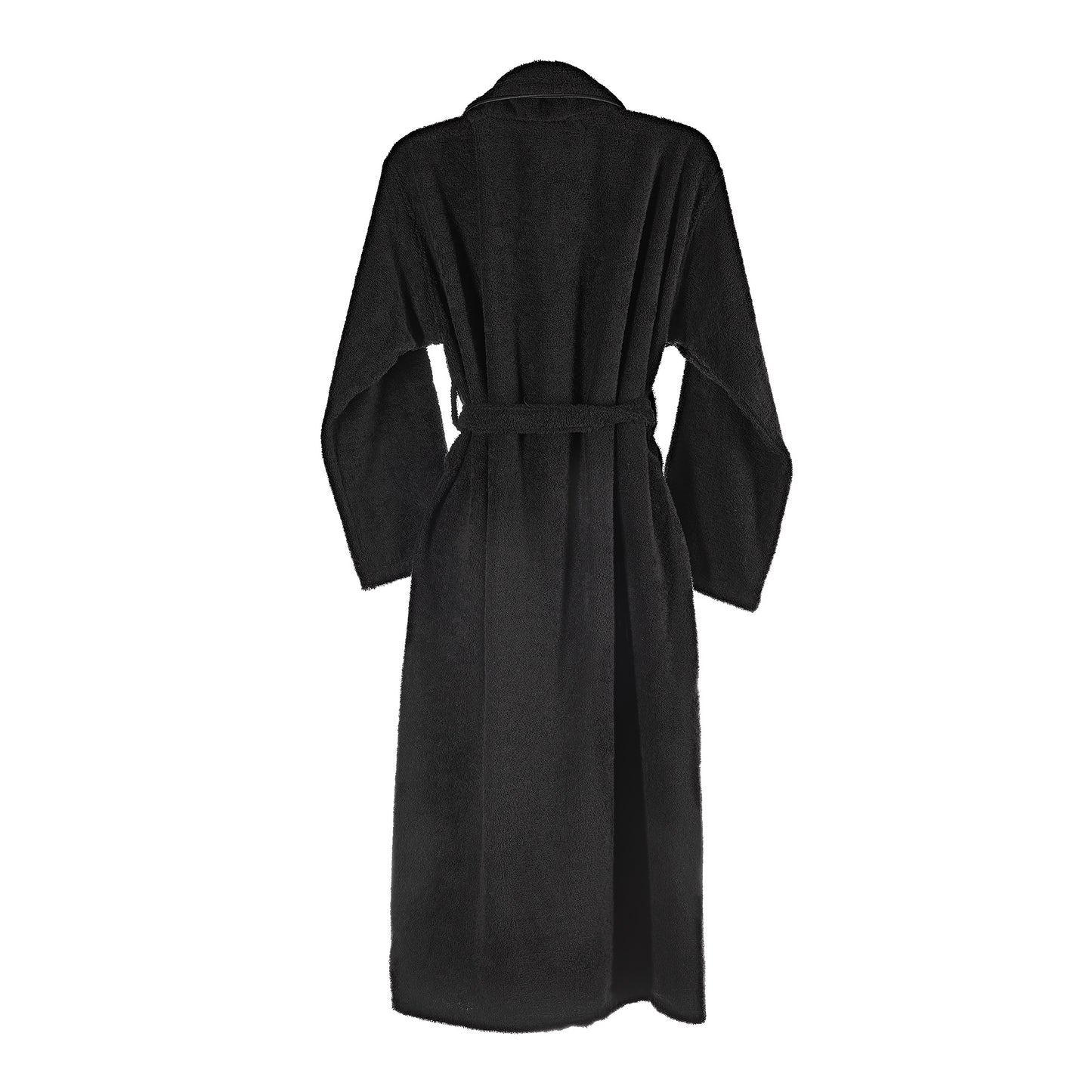 Albornoz S/m 360 Gr/m2 100% Algodón Negro_1