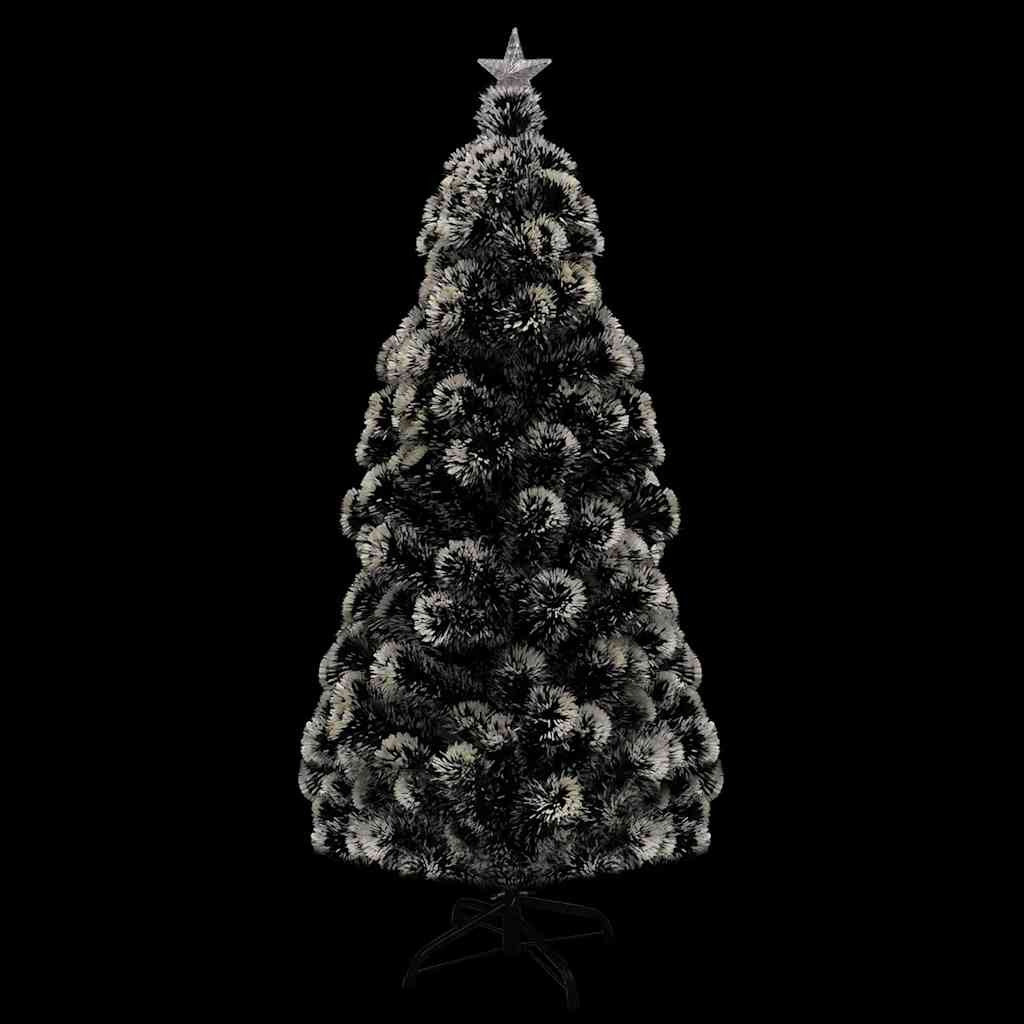 Vidaxl Árbol De Navidad Artificial Con Soporte/led Fibra Óptica 150 Cm_3