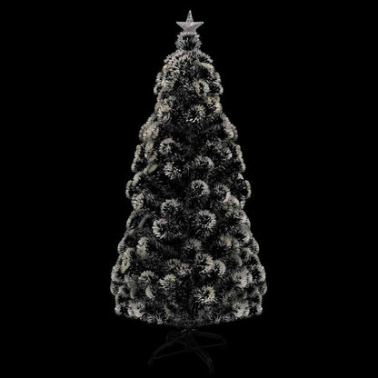 Vidaxl Árbol De Navidad Artificial Con Soporte/led Fibra Óptica 150 Cm_3