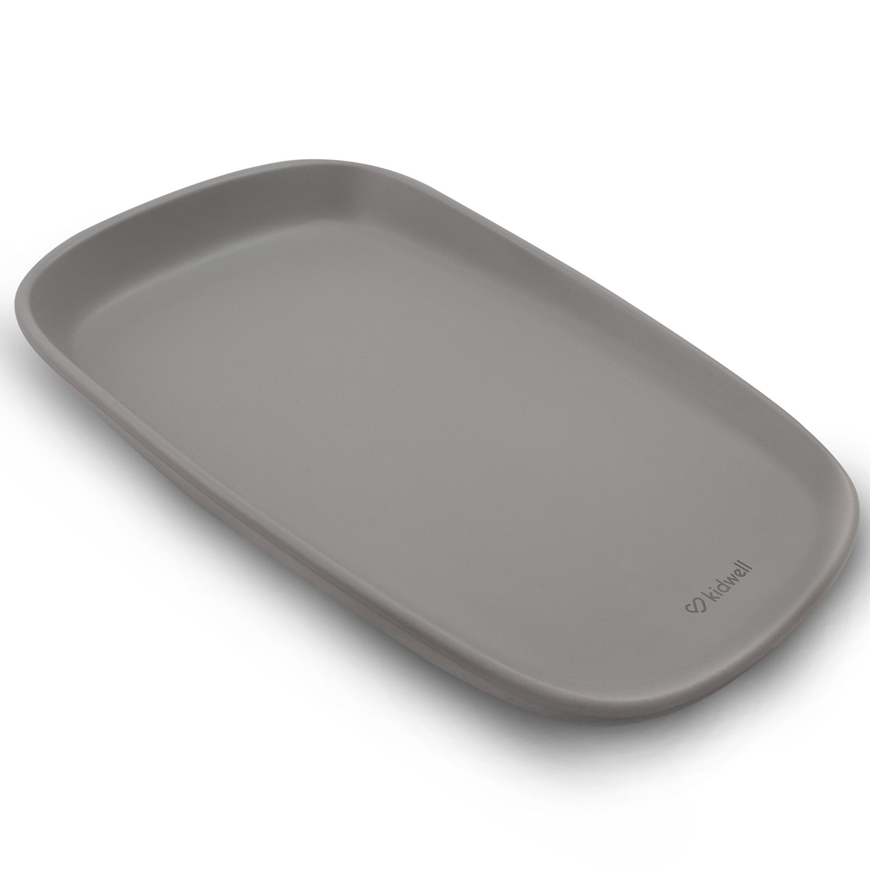 Cambiador De Silicona Espuma Pu Lavable Tibi Gray_0
