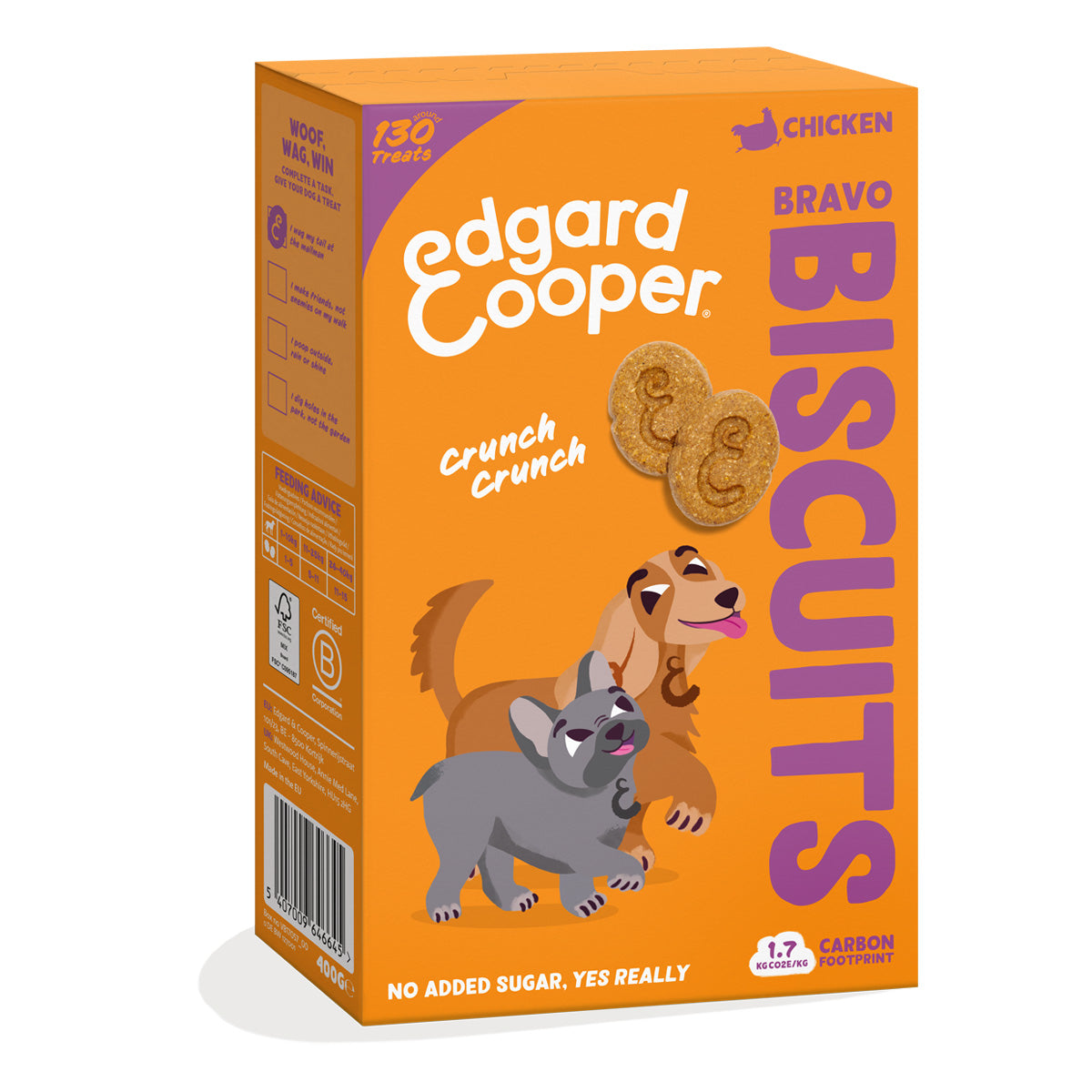 Edgard Cooper Bolachas de Frango 400g