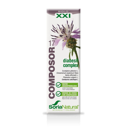 Composor 17 Diabesil Soria Natural 50 ml 