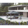Gazebo com sombra Dallas 422x607 cm 