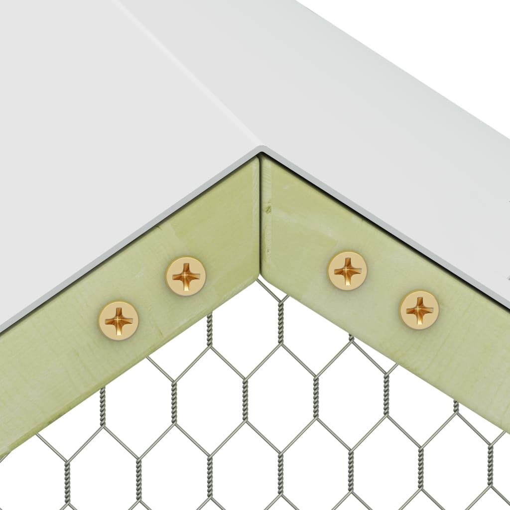 Vidaxl Gallinero De Madera De Pino Impregnada 4,5x1,5x2 M_3
