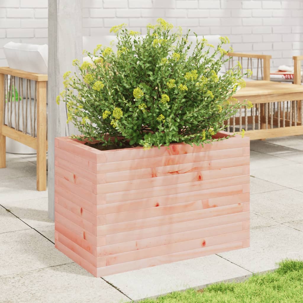 Jardinera Madera Maciza De Abeto Douglas 70x40x45,5 Cm_2