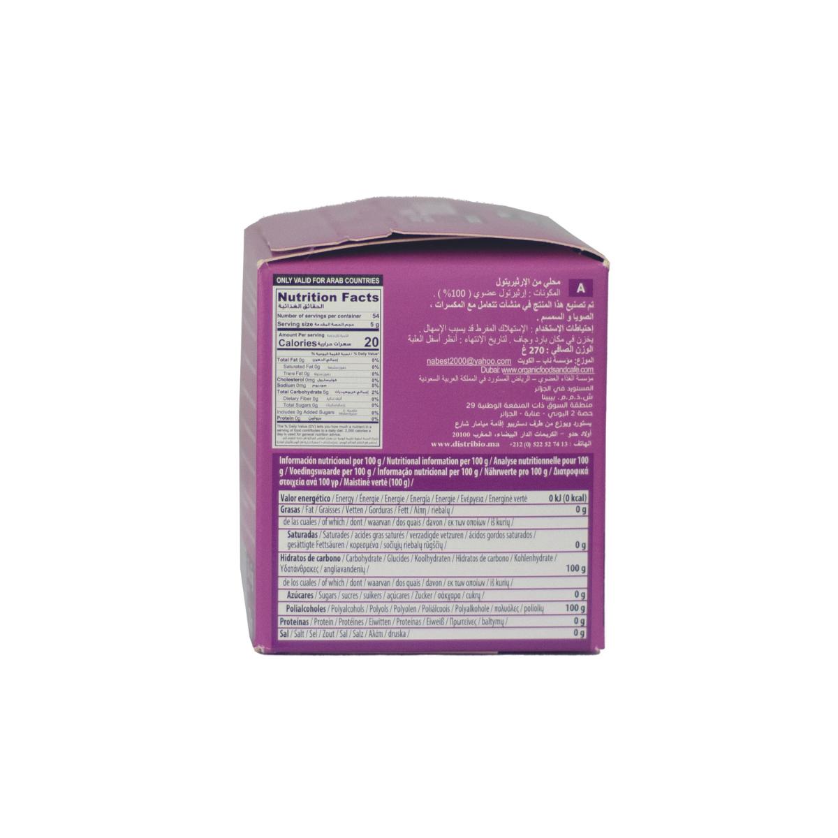 NaturGreen Bio Eritritol 54 Sticks monodoses de 5 gr