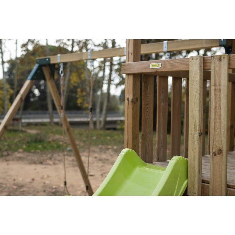 Parque Infantil Masgames Tibidabo L Techo De Lona Con Columpio Basica: Con Arenero En La Base._5