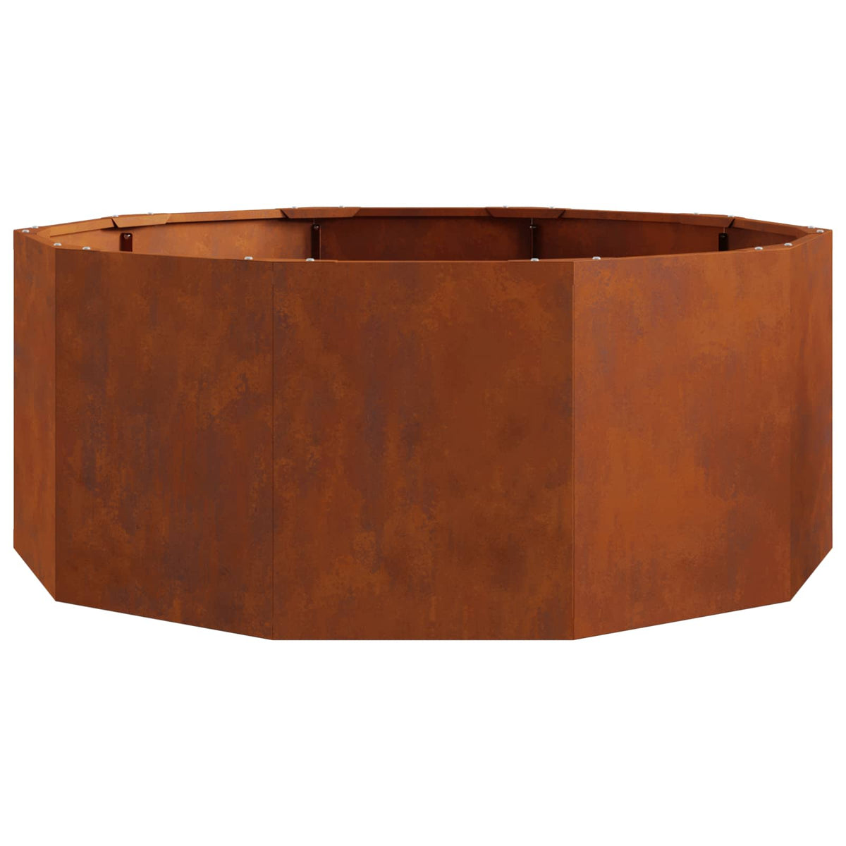 Jardinera Oxidado 90 X 90 X 35 Cm Acero Autopatinable_5