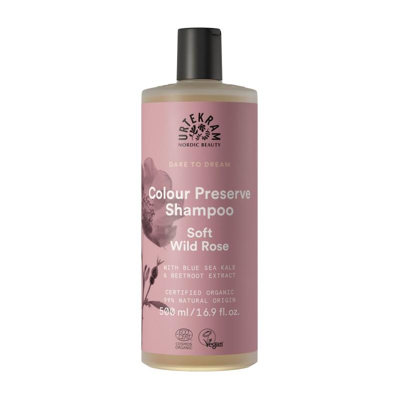 Urtekram Soft Wild Rose Color Shampoo, 500 ml