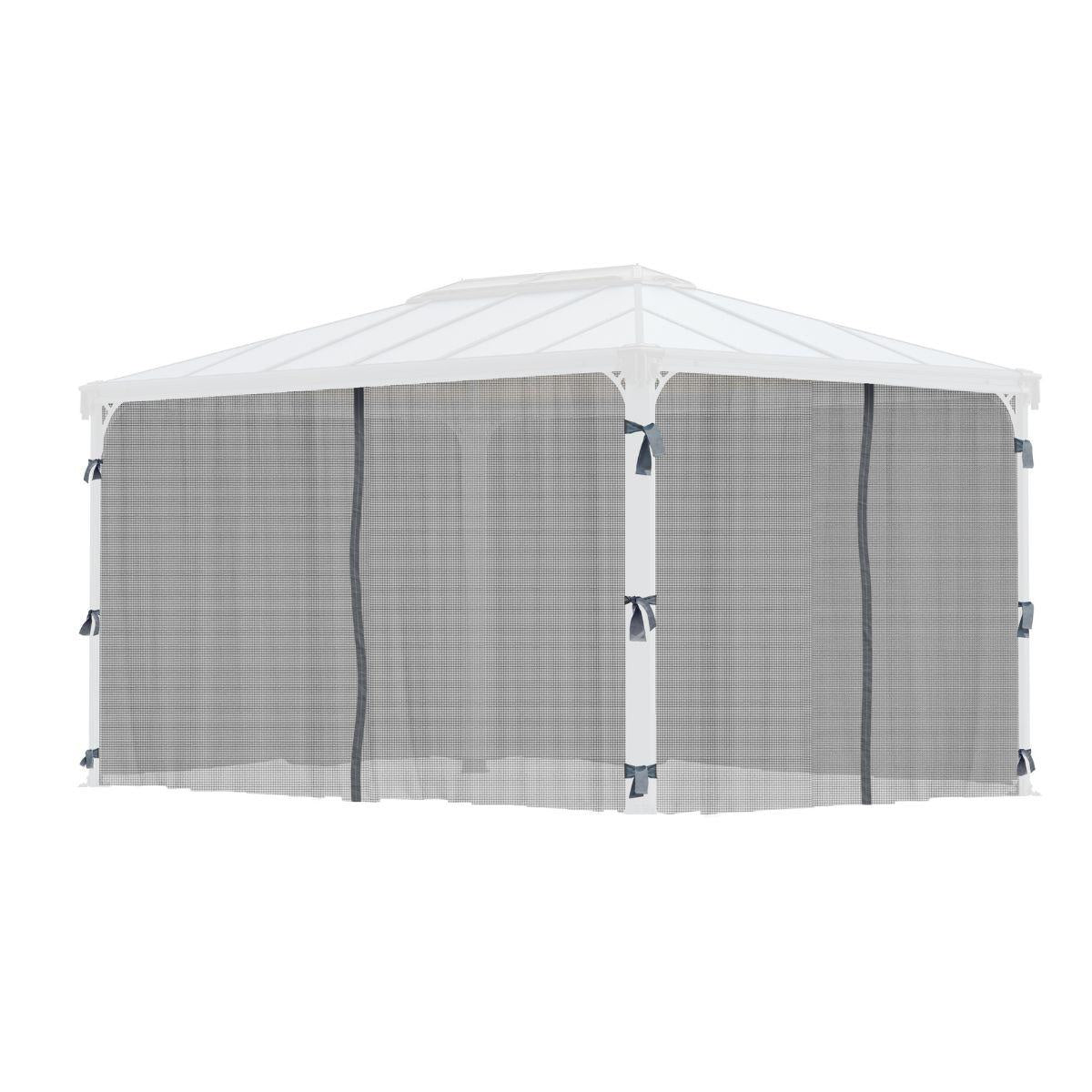 Conjunto de redes mosquiteiras para gazebo gazebo Martinica 4300 Canopia da Palram