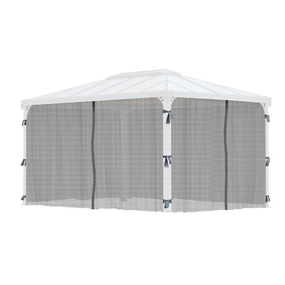 Conjunto de redes mosquiteiras para gazebo gazebo Martinica 4300 Canopia da Palram