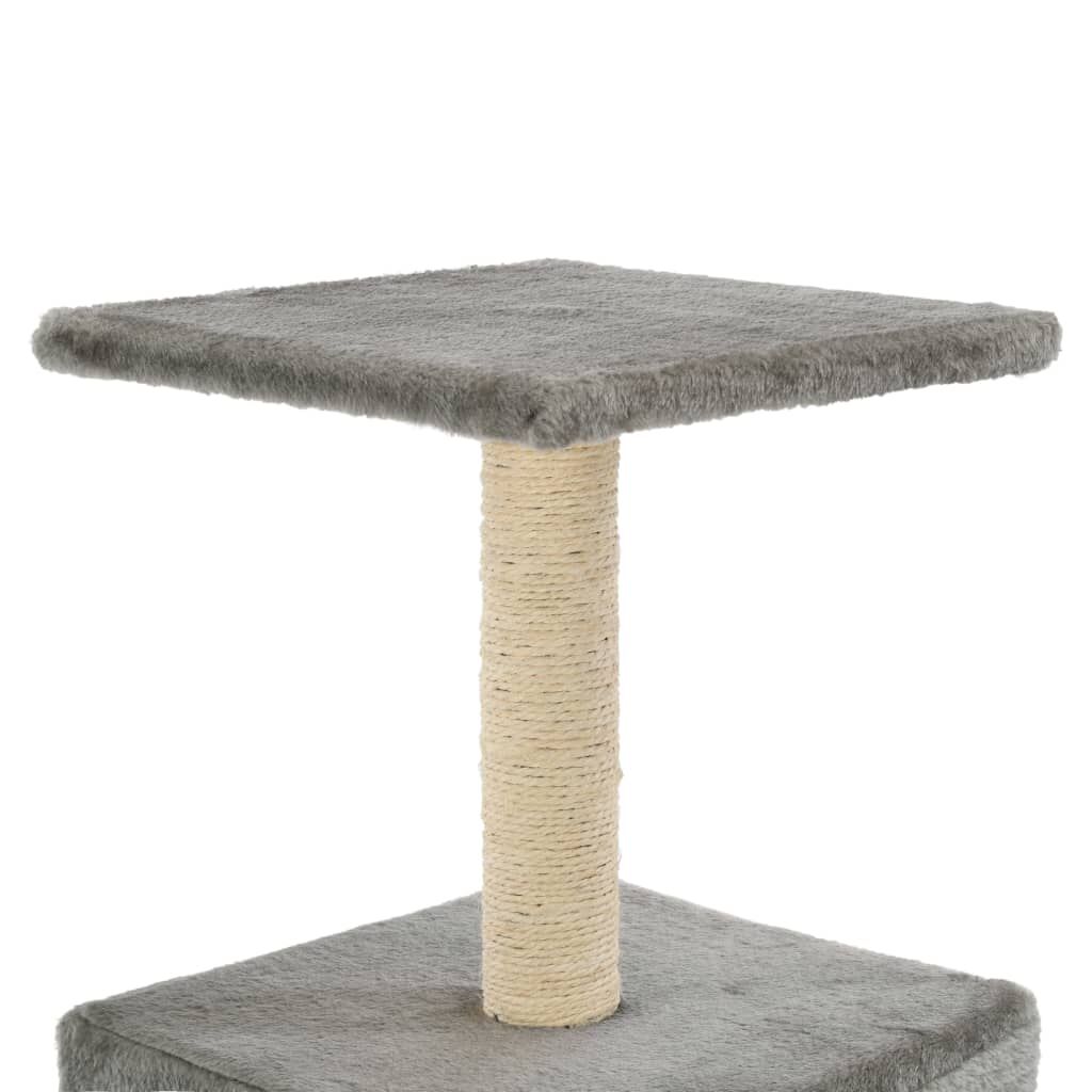 Vidaxl Rascador Para Gatos Con Poste De Sisal 55 Cm Gris_4