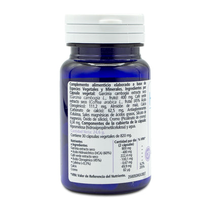 H4U Garcinia + Café Verde 30 Cápsulas Vegetais de 820 mg