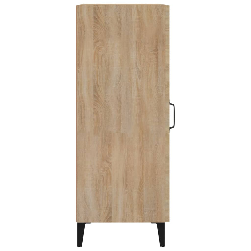Aparador Madera Contrachapada Color Roble Sonoma 34,5x34x90 Cm / Vetonek_0