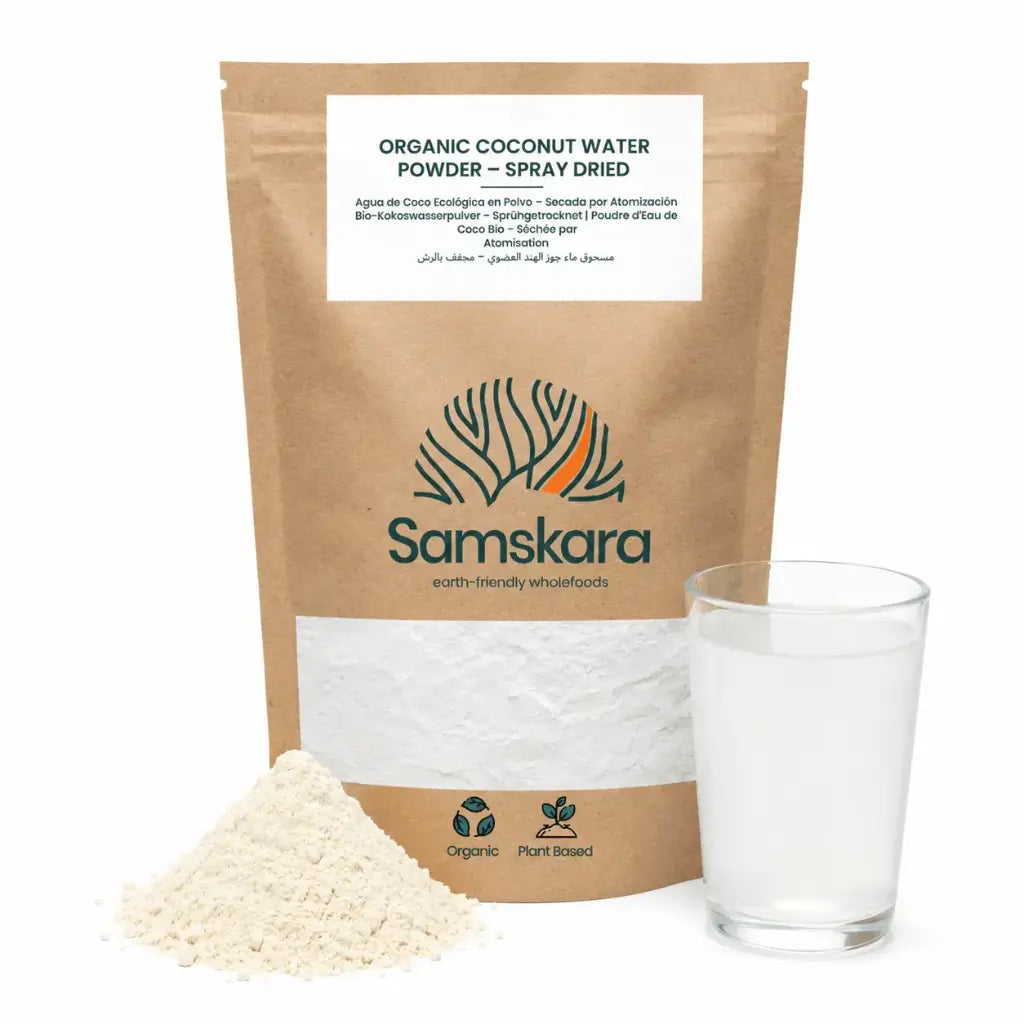 Samskara Agua De Coco En Polvo Ecológica Spray-dried De Sri Lanka 250 G_0