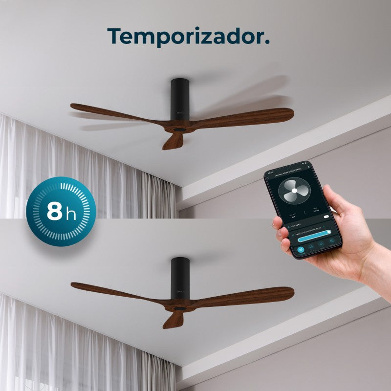 Cecotec Ventilador De Techo Sin Luz Ventilador De Techo Energysilence Aero 5500 Black Aqua Connected_3