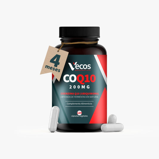 Coenzima Q10 200mg Vegana – Ubiquinona Fermentada Natural De Alta Absorción_0